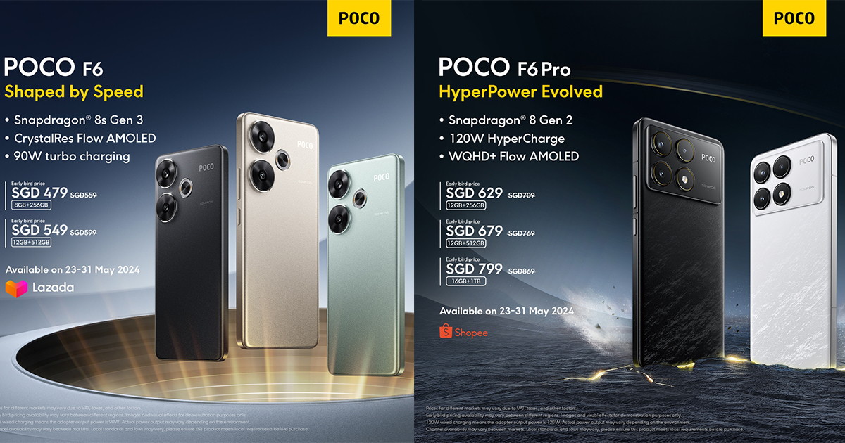 POCO F6 Series: HyperPower Takes Flight with POCO F6 Pro and POCO F6