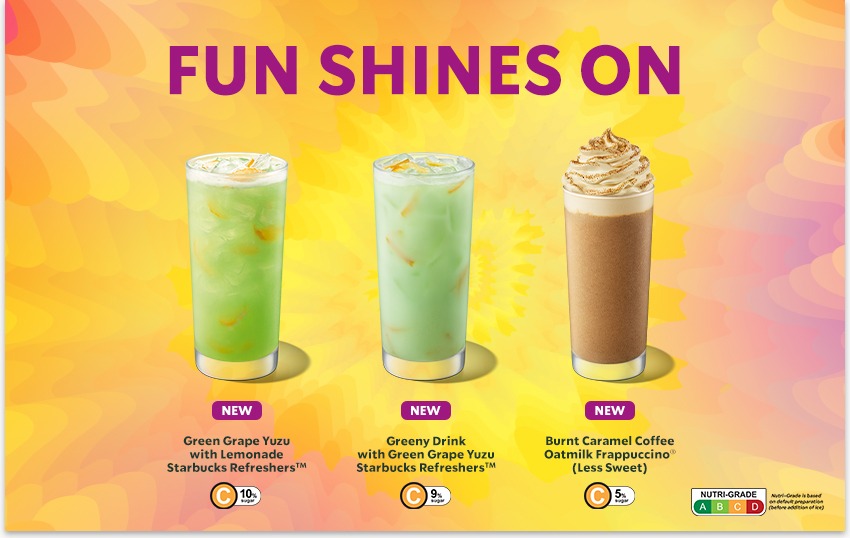 Summertime Sips &amp; Sunshine: Starbucks Unveils New Flavors, Trendy Drinkware, Sweet and Savory Delights