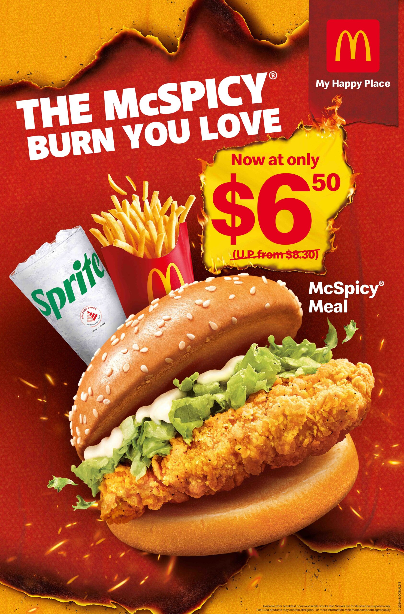 Save Big with McSpicy Meal for Only $6.50; Feel the Heat with All-new Sweet BBQ McSpicy