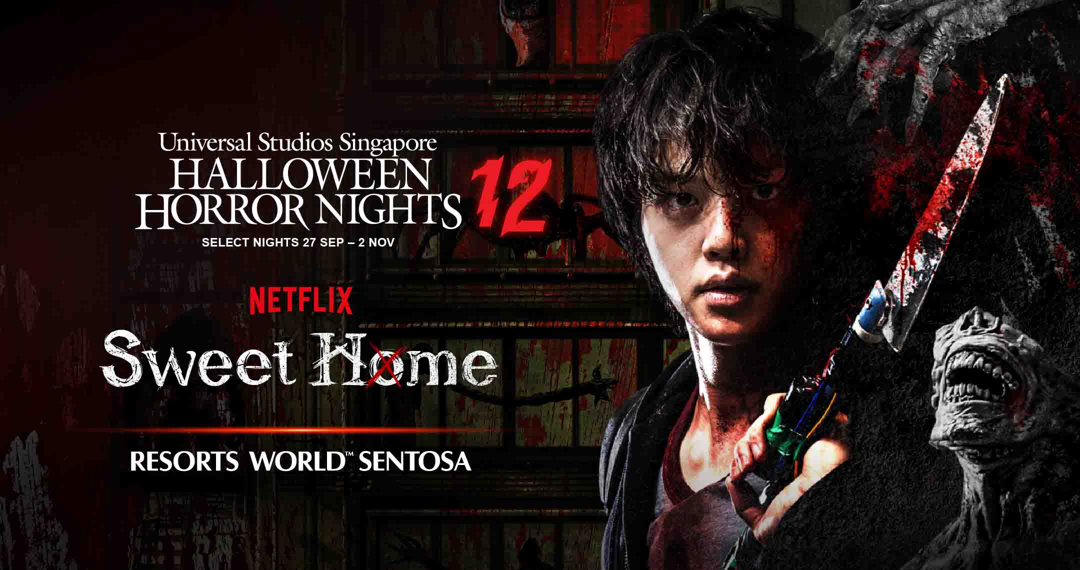 Universal Studios Singapore Halloween Horror Nights 12 Unveils First Horror Attraction Inspired by Netflix’s Sweet Home