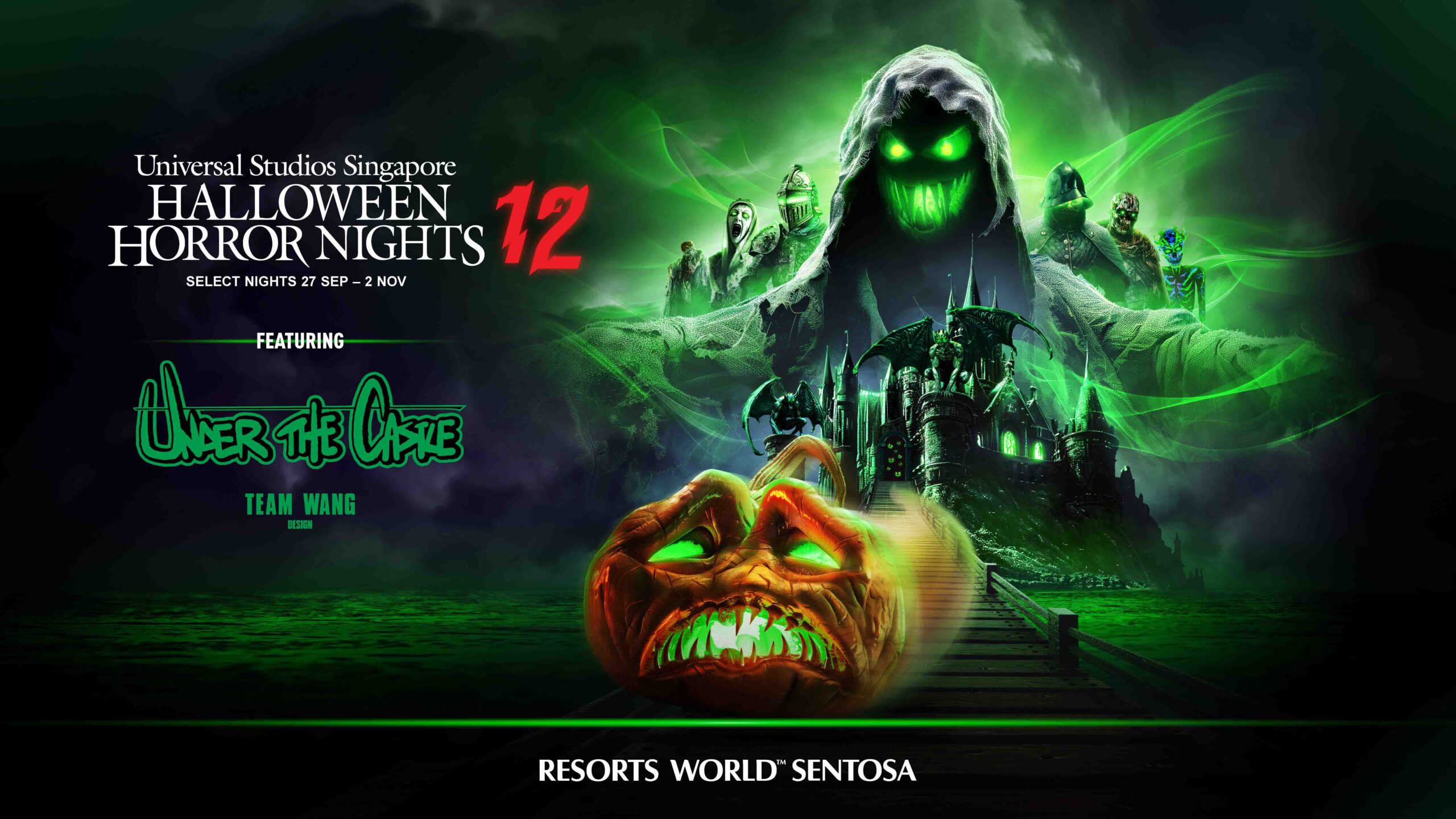 Experience the Ultimate Horror Fusion with Under the Castle at Universal Studios Singapore Halloween Horror Nights 12