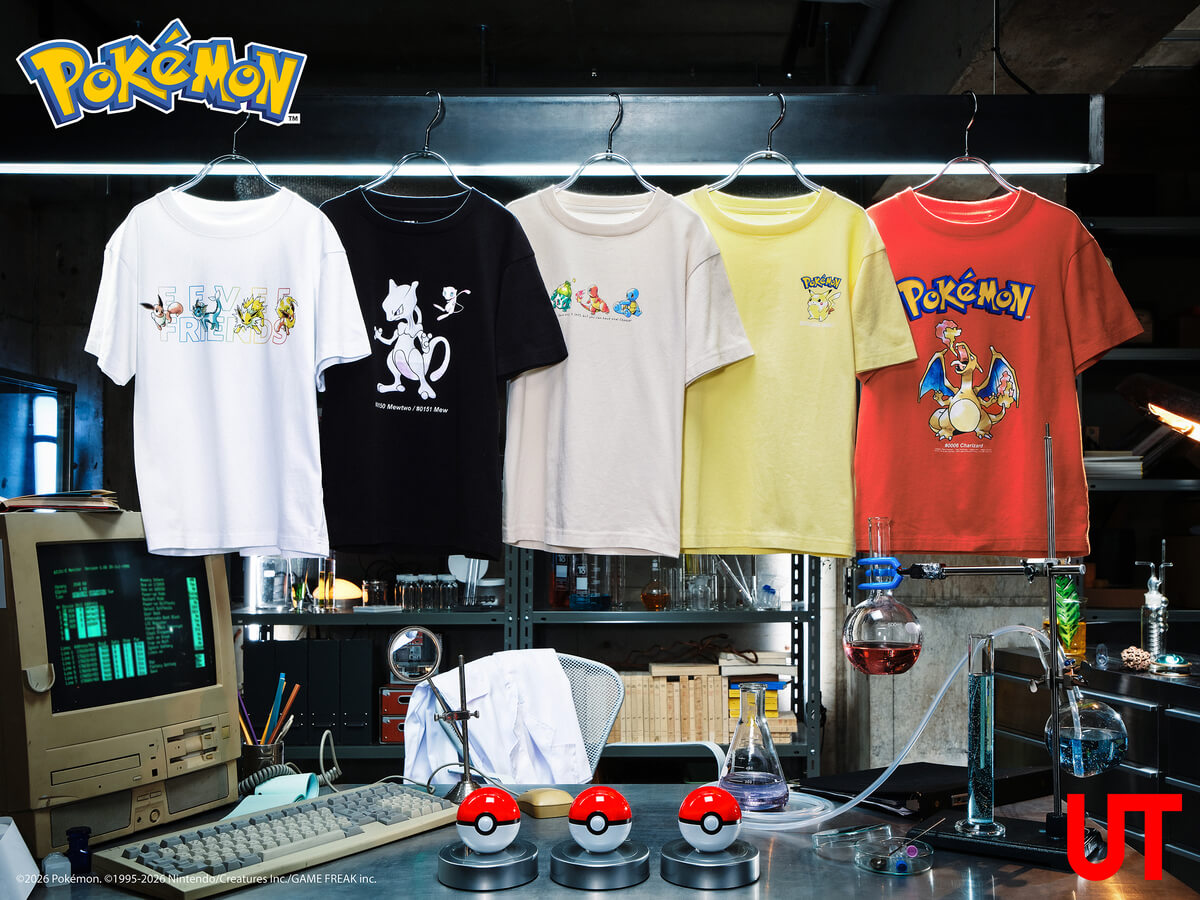 Pokémon 30th Anniversary Tees Land at Uniqlo Singapore