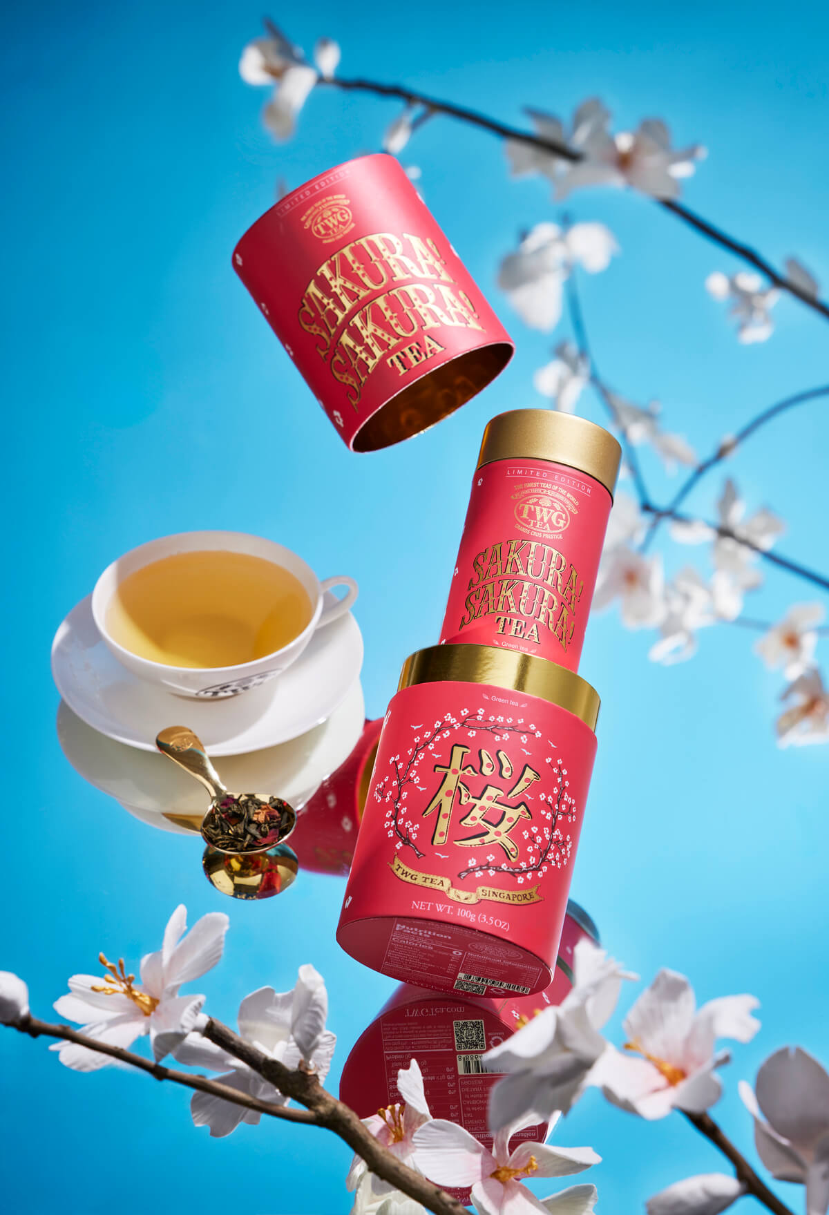 TWG Tea’s Sakura! Sakura! Tea Is Spring in a Cup