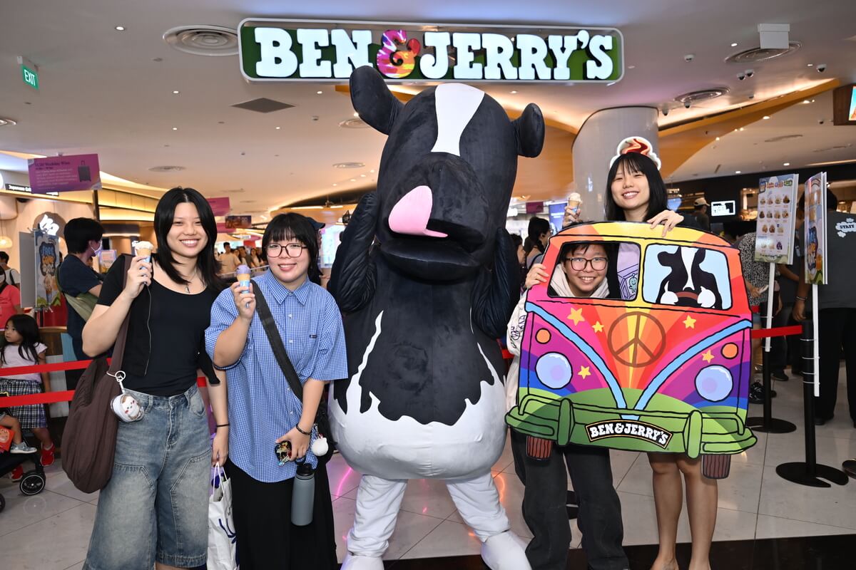 Ben and Jerry’s Free Cone Day Singapore Served 8500 Scoops in a Day