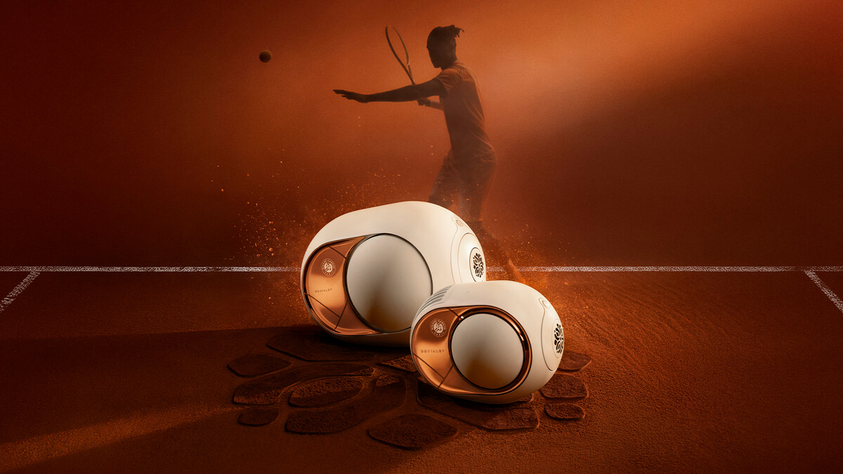 Devialet And Roland-Garros Unveil A Rare Limited Edition