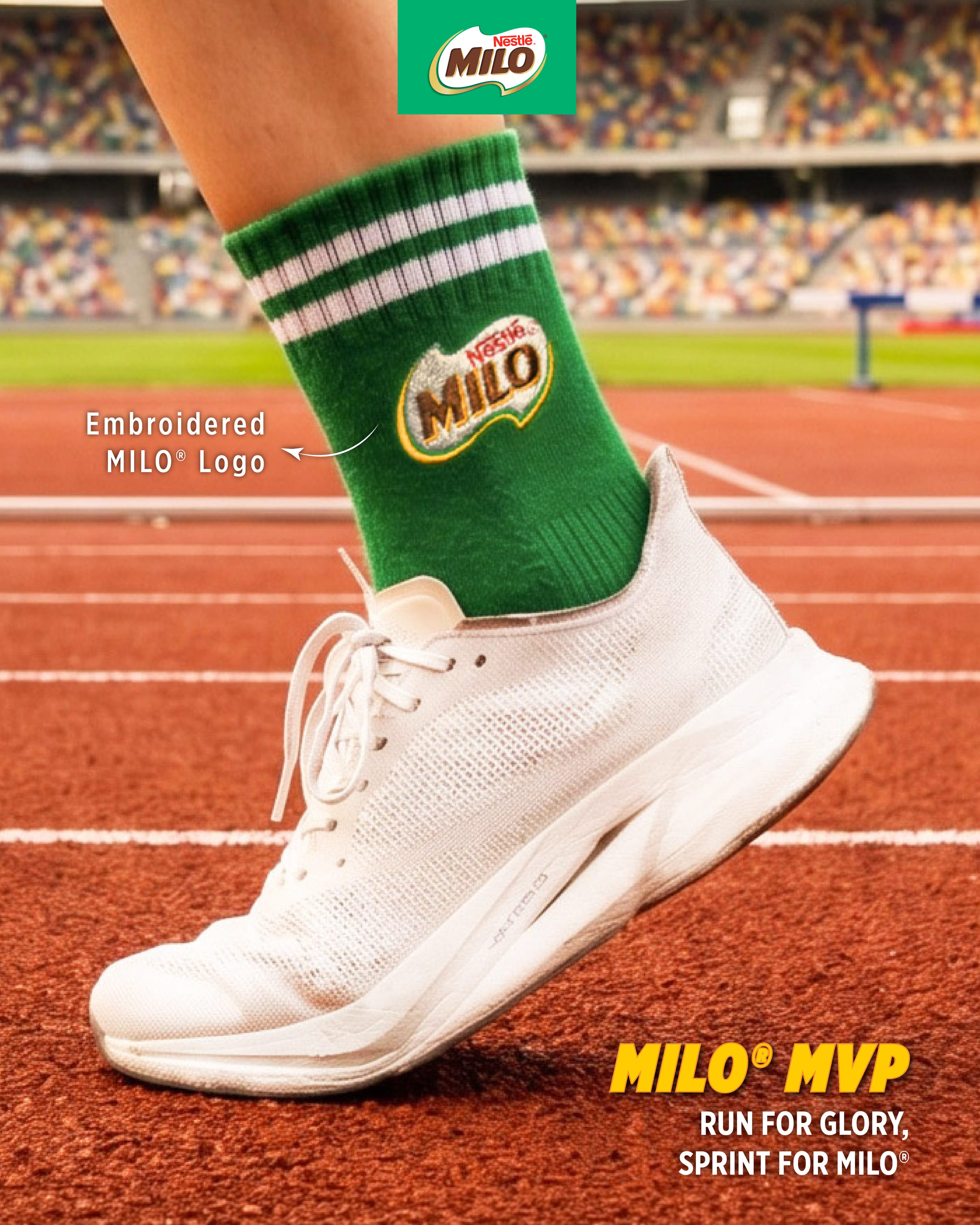 MILO Turns Singapore Sports Day Memories Into Collectible Socks