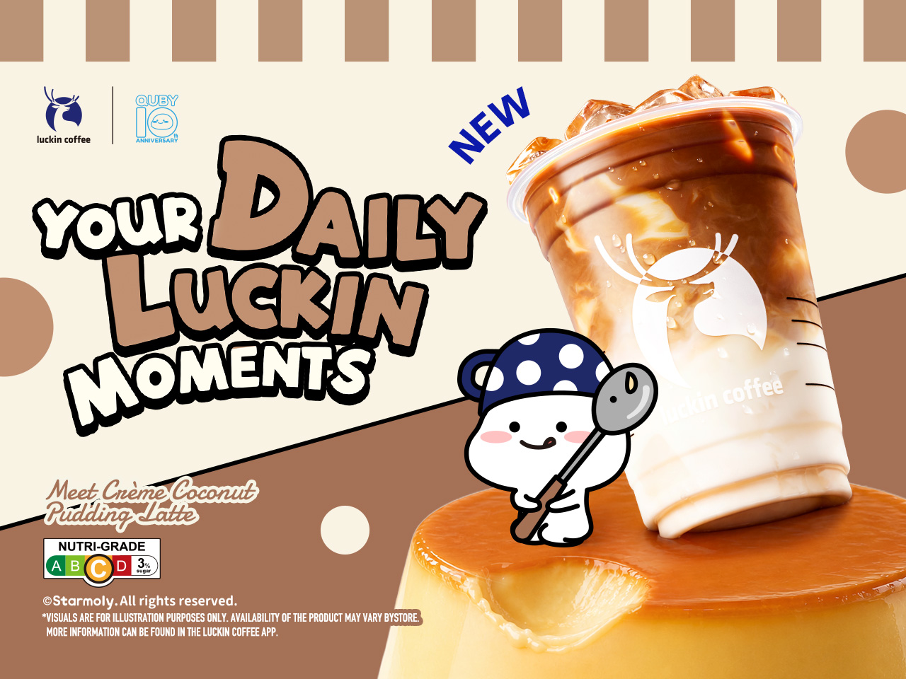 Luckin Coffee Quby Singapore Launches With New Drinks and Blind Boxes