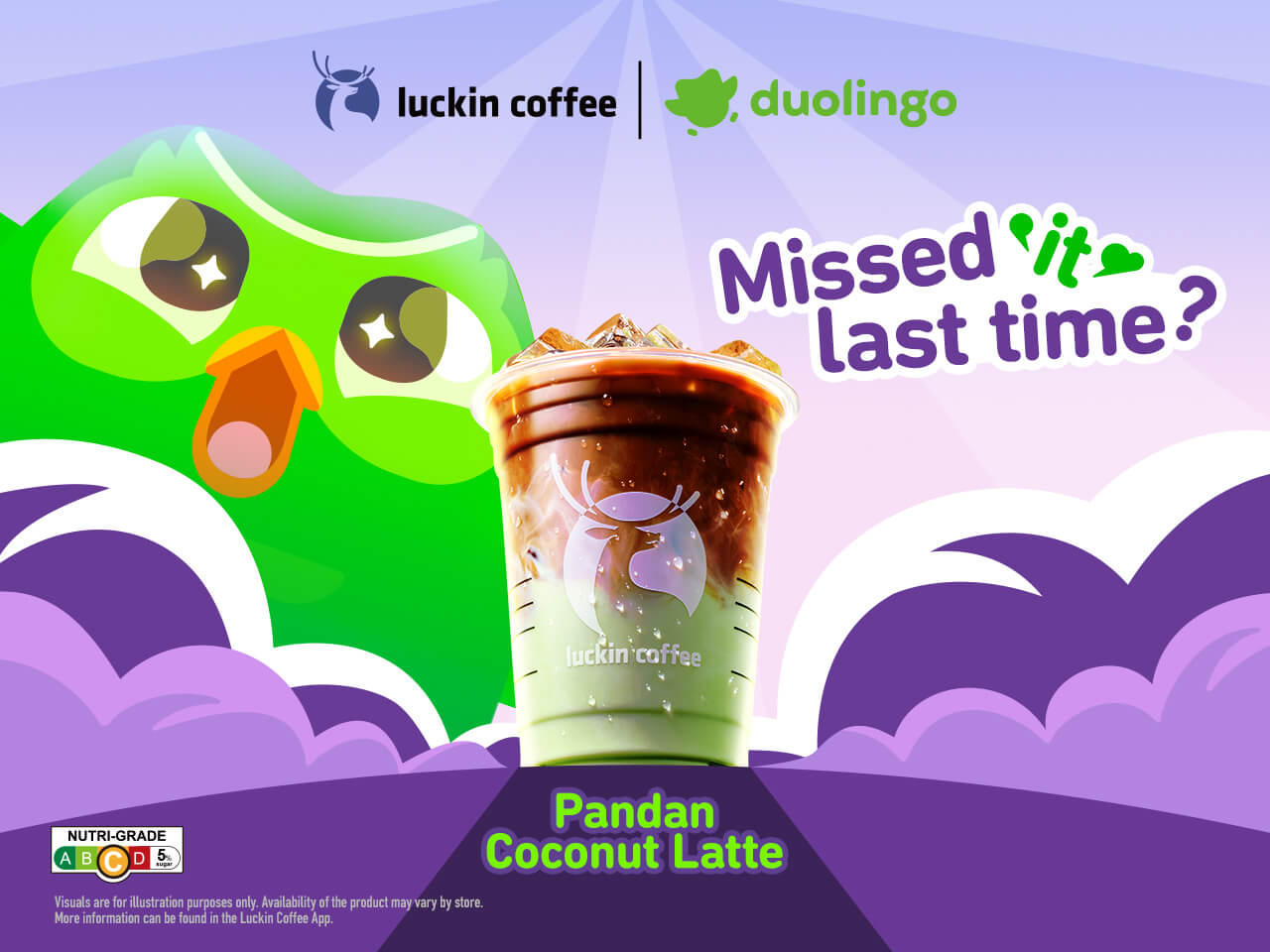Luckin Coffee Brings Back Pandan Coconut Latte in Singapore