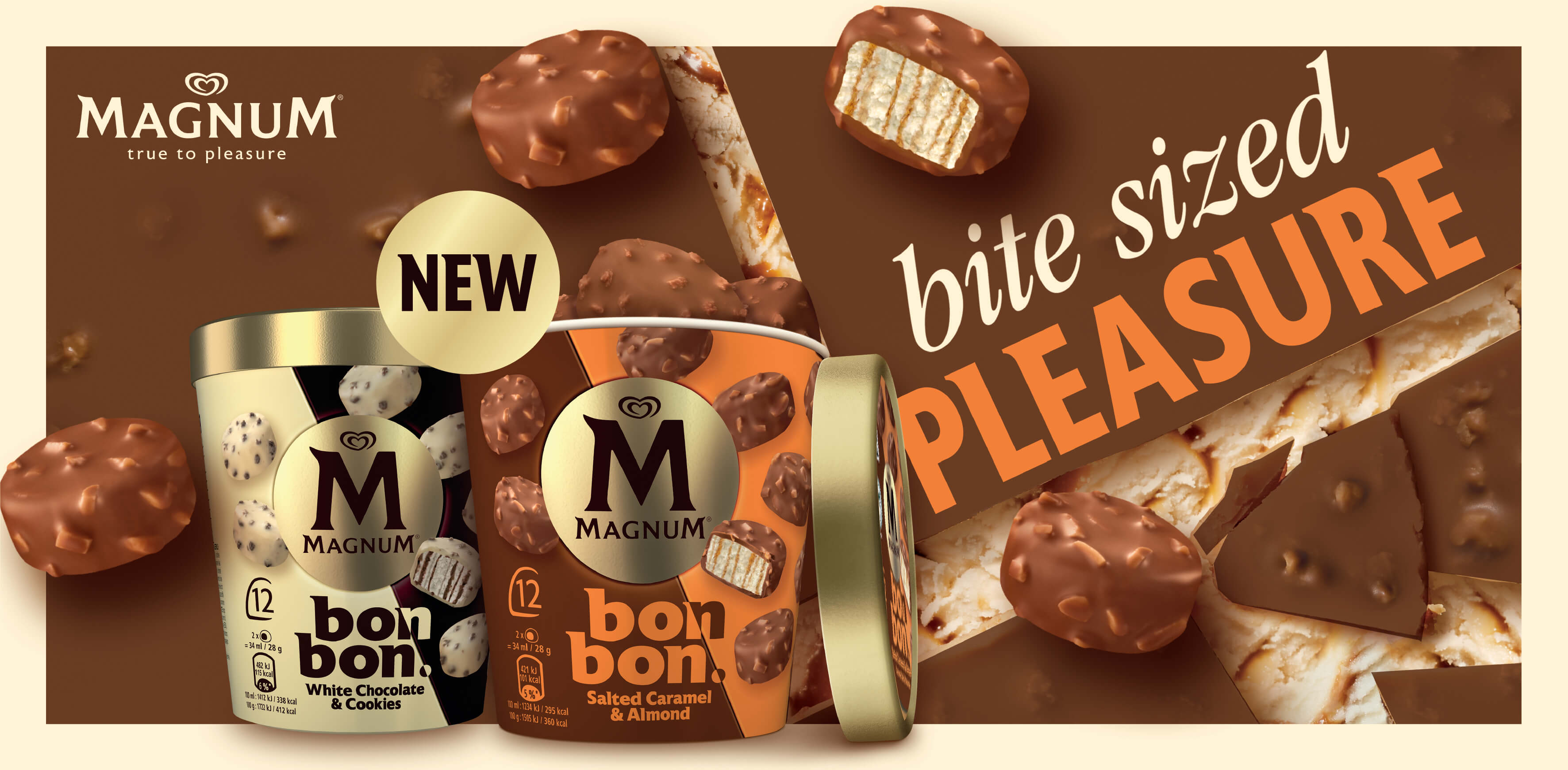 Magnum Bonbon Lands in Singapore With Two Bite-Sized Flavours